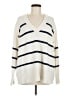 Aerie Stripes Ivory Pullover Sweater Size M - photo 1
