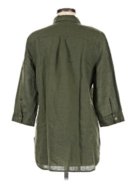 Chico's 3/4 Sleeve Button-Down Shirt (view 2)