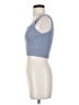 Unbranded Blue Sleeveless Top Size S - photo 5
