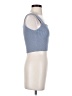 Unbranded Blue Sleeveless Top Size S - photo 4