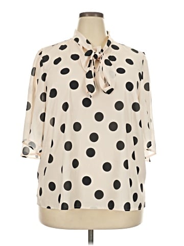 ELOQUII 3/4 Sleeve T-Shirt (view 1)