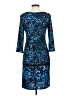 Dana Buchman Print Blue Cocktail Dress Size XS - photo 2