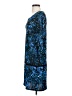 Dana Buchman Print Blue Cocktail Dress Size XS - photo 5