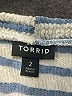 Torrid Blue Short Sleeve Top Size 2X Plus (2) - photo 7