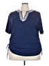 Lands' End Blue Short Sleeve T-Shirt Size 3X - photo 1