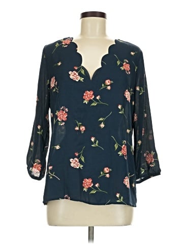 Nine Britton 3/4 Sleeve Blouse (view 1)