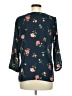 Nine Britton 100% Polyester Blue 3/4 Sleeve Blouse Size M - photo 2
