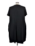 PIPHANY Solid Black Casual Dress Size 3X - photo 2