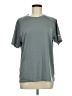 Unbranded 100% Polyester Solid Gray Active T-Shirt Size M - photo 1