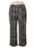 Kasper Print Black Casual Pants Size 3X - photo 1