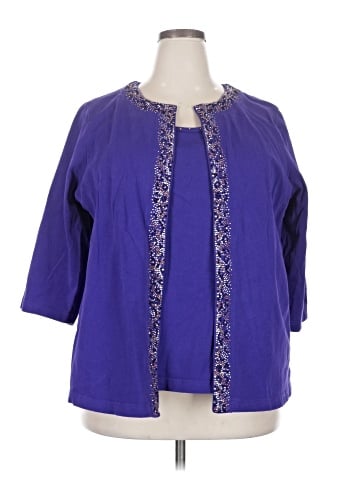 Quacker Factory 3/4 Sleeve Blouse (view 1)