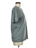 Unbranded 100% Polyester Solid Gray Active T-Shirt Size M - photo 4