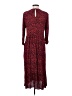 Zara Animal Print Red Casual Dress Size S - photo 2