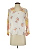 Lucky Brand White 3/4 Sleeve Blouse Size S - photo 1