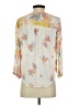 Lucky Brand White 3/4 Sleeve Blouse Size S - photo 2