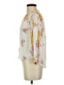 Lucky Brand White 3/4 Sleeve Blouse Size S - photo 5