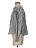 Boden Stripes Silver Long Sleeve Blouse Size 2 - photo 5