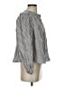 Boden Stripes Silver Long Sleeve Blouse Size 2 - photo 4