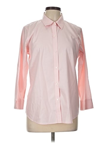Liz Claiborne Long Sleeve Button-Down Shirt (view 1)