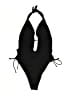 Unbranded Solid Black One Piece Swimsuit Size 2XL - photo 1