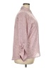 Apt. 9 100% Polyester Pink Long Sleeve Blouse Size XXL - photo 4
