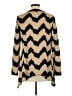Sunny Leigh Chevron-herringbone Tan Long Sleeve T-Shirt Size L - photo 2