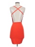 Superdown Color Block Orange Cocktail Dress Size S - photo 2