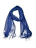 Unbranded 100% Polyester Blue Scarf One size - photo 1