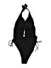Unbranded Solid Black One Piece Swimsuit Size 2XL - photo 2