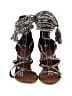 Jeffrey Campbell Silver Sandals Size 8 - photo 2
