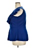 Mi & Rena Blue Short Sleeve Top Size 2X - photo 5