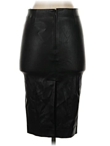 Theory Leather Skirt (view 2)