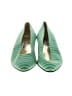 Escada Stripes Green Flats Size 8 1/2 - photo 2