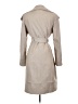 Calvin Klein Gray Trenchcoat Size 4 - photo 2