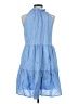 Joy Joy Blue Casual Dress Size S - photo 2