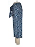 Viereck Print Blue Casual Pants Size L - photo 5