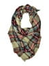 Unbranded Plaid Green Tan Scarf One size - photo 1