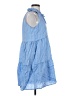 Joy Joy Blue Casual Dress Size S - photo 4