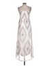 Old Navy 100% Polyester Argyle White Casual Dress Size L - photo 2