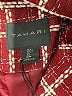Tahari 100% Polyester Tweed Burgundy Blazer Size L - photo 6