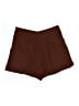 Wildfox 100% Rayon Solid Brown Cargo Shorts Size Lg (3 or L) - photo 2