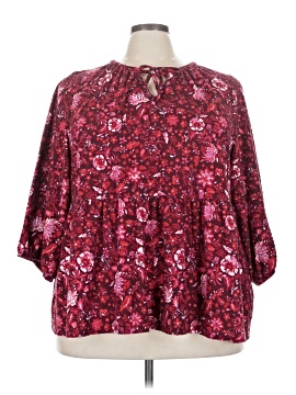Lane Bryant 3/4 Sleeve Blouse