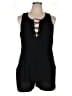 Xhilaration Solid Black Romper Size XXL - photo 1