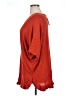 NY Collection 100% Acrylic Red Poncho Size 1X - photo 5