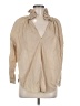 A Shirt Thing Tan 3/4 Sleeve Blouse Size M - photo 1