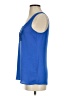 Banana Republic 100% Polyester Blue Sleeveless Top Size XS - photo 5
