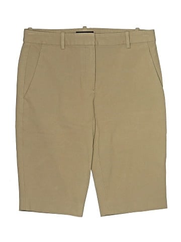 Theory Khaki Shorts (view 1)