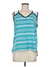 Sweet Rain 100% Polyester Teal Sleeveless Top Size M - photo 1