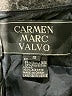Carmen Marc Valvo Black Sleeveless Blouse Size 12 - photo 7