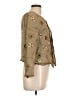 Adrianna Papell 100% Silk Paisley Gold Jacket Size 12 - photo 4